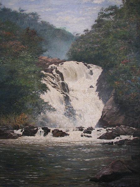 Almeida Junior Votorantim Falls china oil painting image